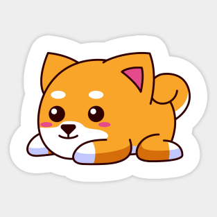 Cute Chibi Dog Sticker